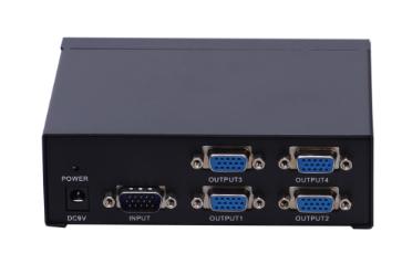 SP-1435 (VGA Splitter, 1 in 4 out, 350MHz)